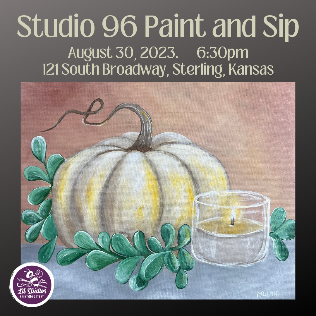 Paint and Sip at Studio 96 Lit Studios Paint and Pottery